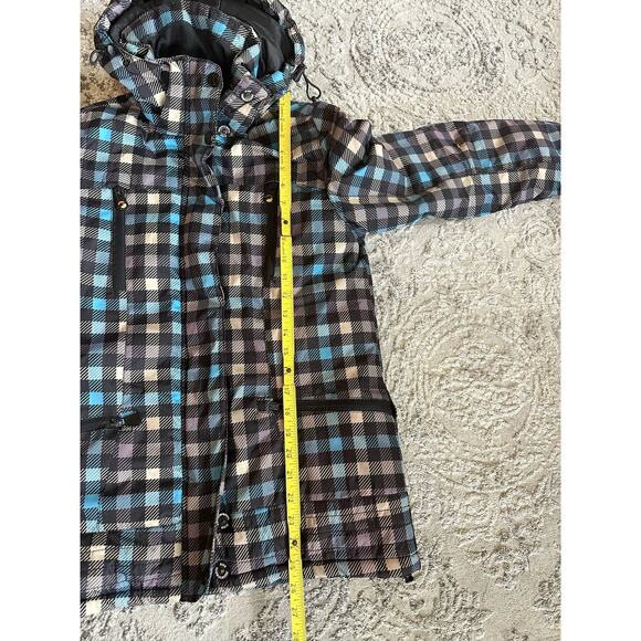 Funk ‘N’ Soul Women’s Ski Snowboard Plaid Jacket Sz. Small - Picture 5 of 15